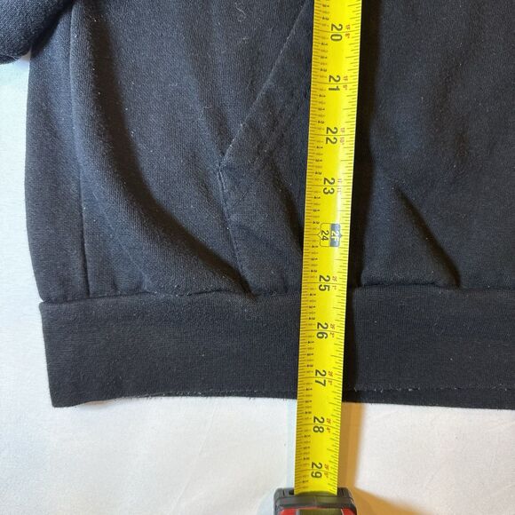 Rick & Morty Hoodie Adult Swim Pullover Double Graphic Faces/Sleeve Rare Size S - Picture 9 of 10